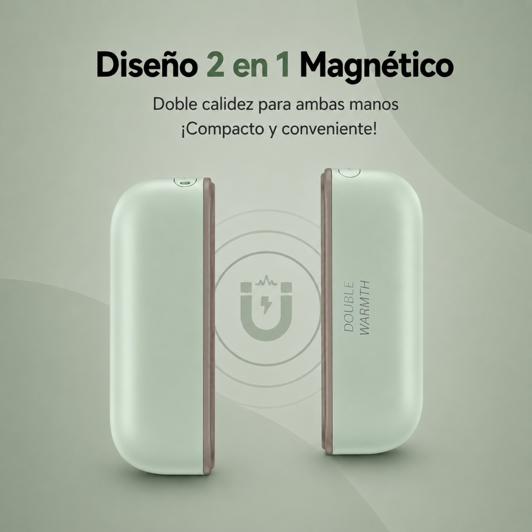 Double Warm Calentador de Manos 2 en 1